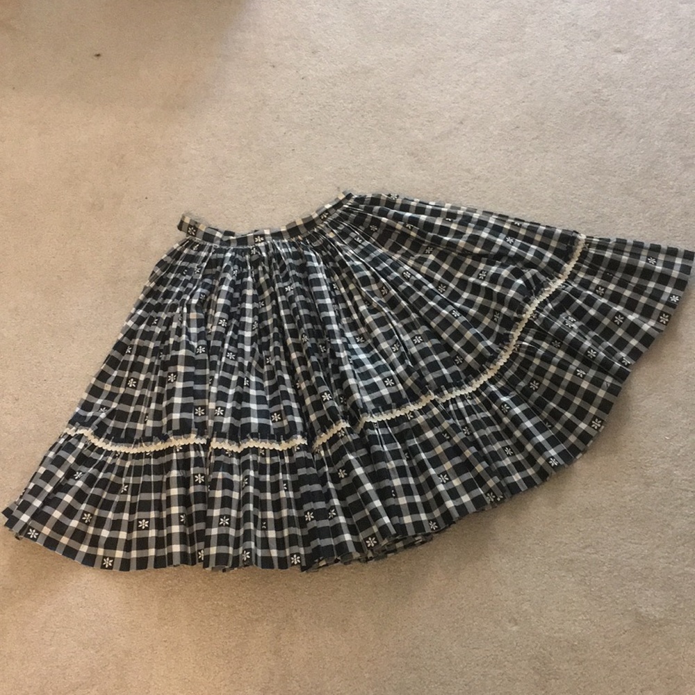 Vintage Snowflake Skirt